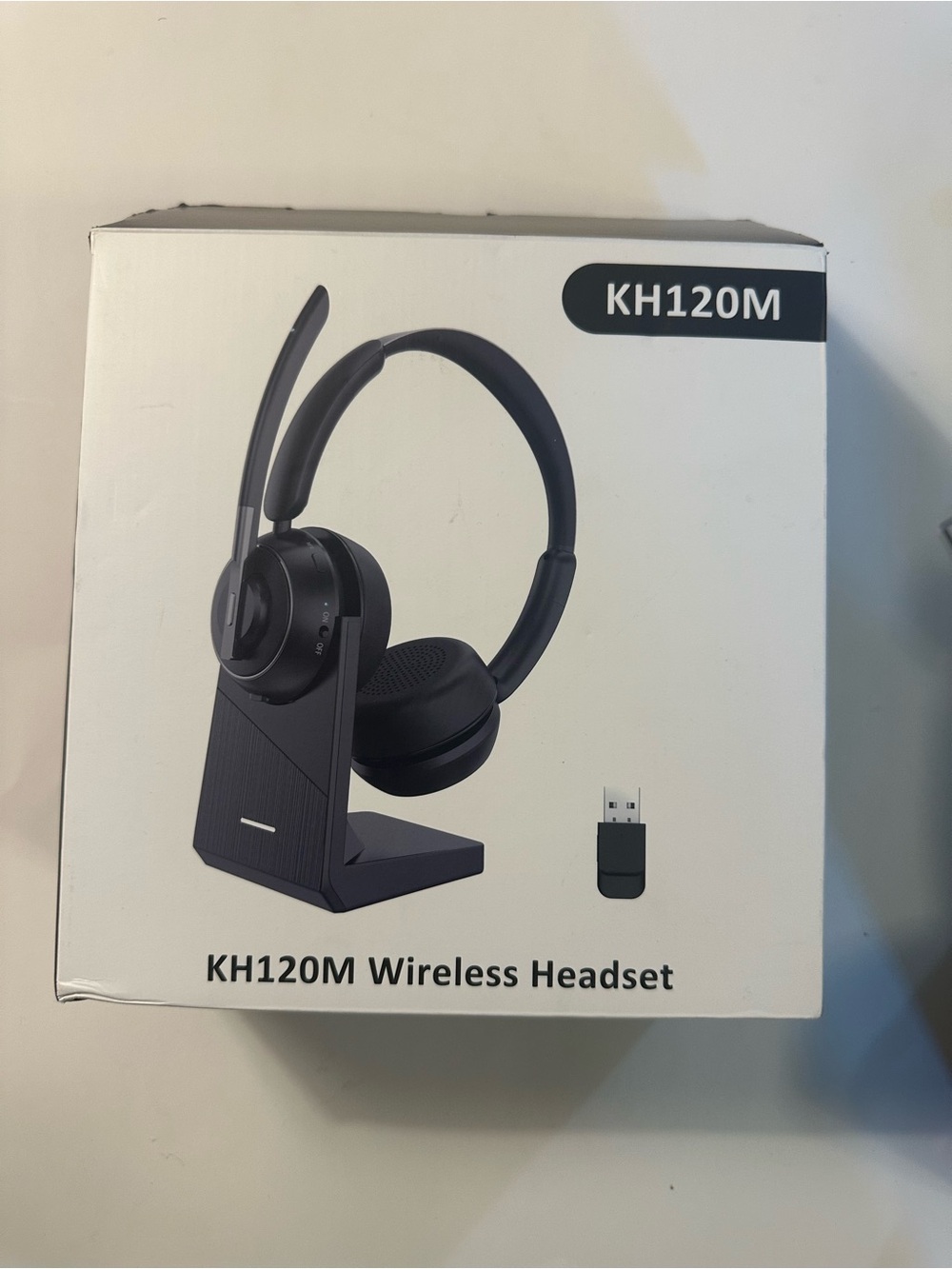 KH120M Wireless Over-Ear Headset - Black
